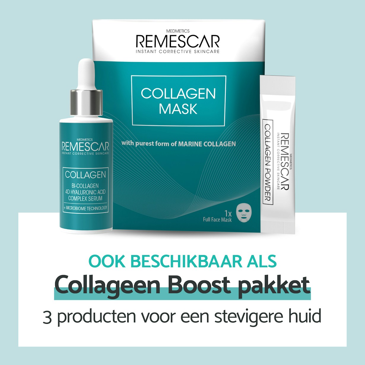 Remescar pdp pictures website and amazon 2000x2000px collagen serum 15
