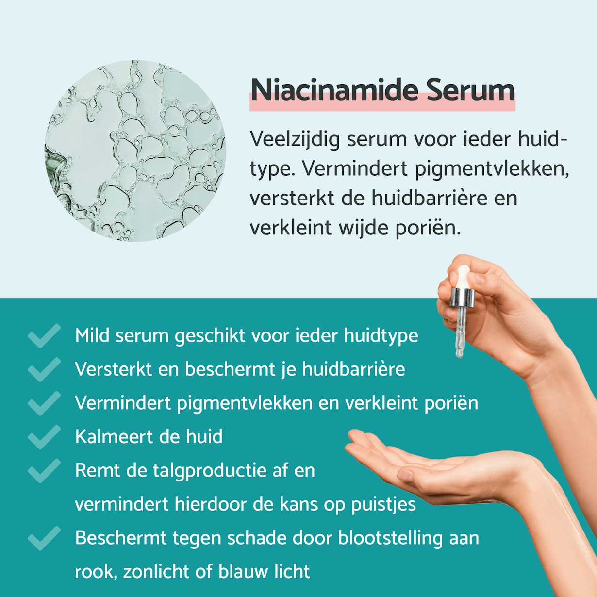 Niacinamide Serum: veelzijdig serum voor ieder huidtype
