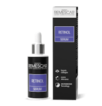 Remescar Retinol Serum 30ml box and bottle ei taustaa 720x720