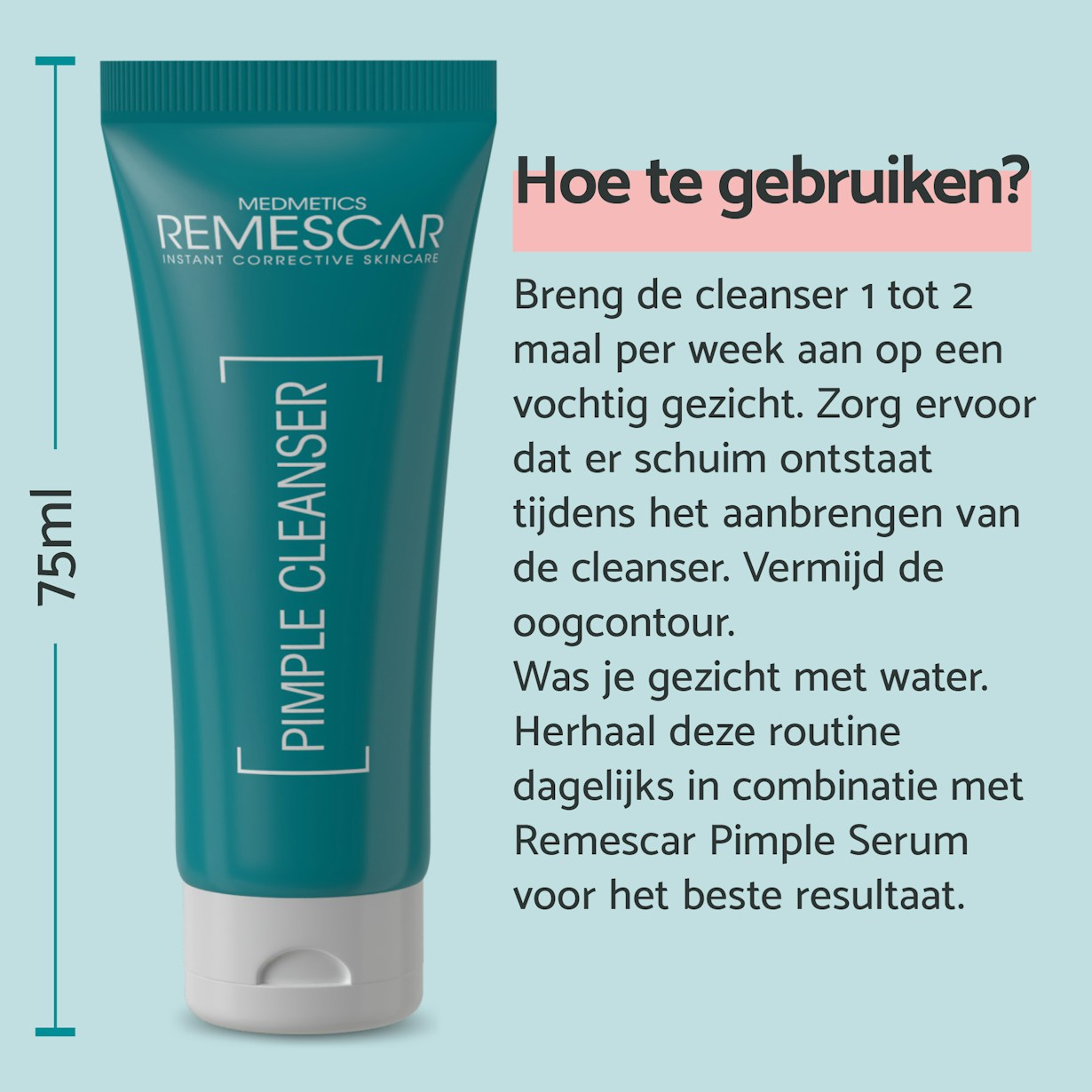 Remescar pdp pictures website and amazon 2000x2000px pimple cleanser3